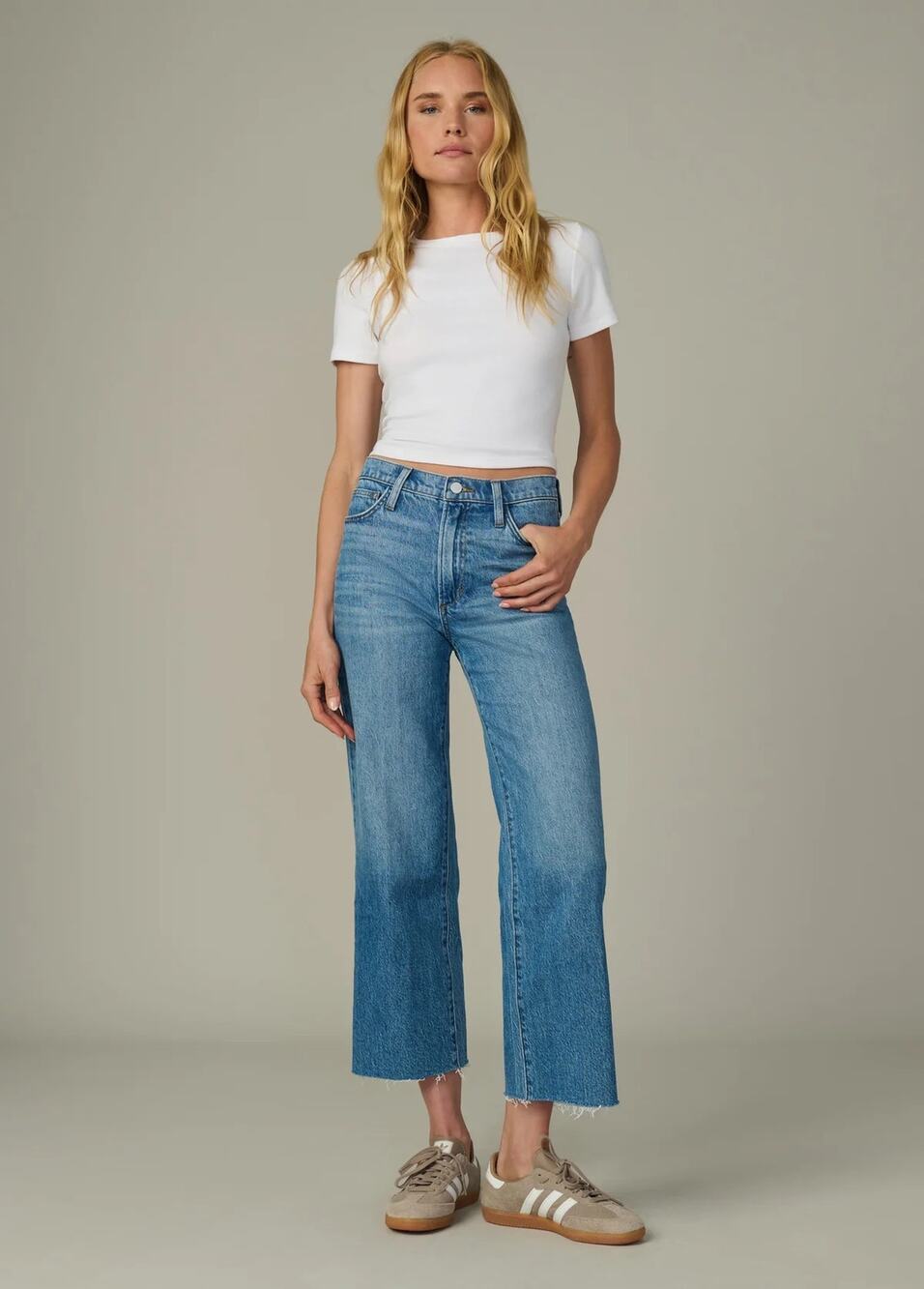 Joes THE BLAKE
HIGH RISE WIDE LEG CROP 32”